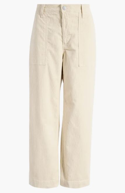 AG Jeans Saige Wide Leg Crop Pants, Opal Stone - Final Sale、mySite、noshort