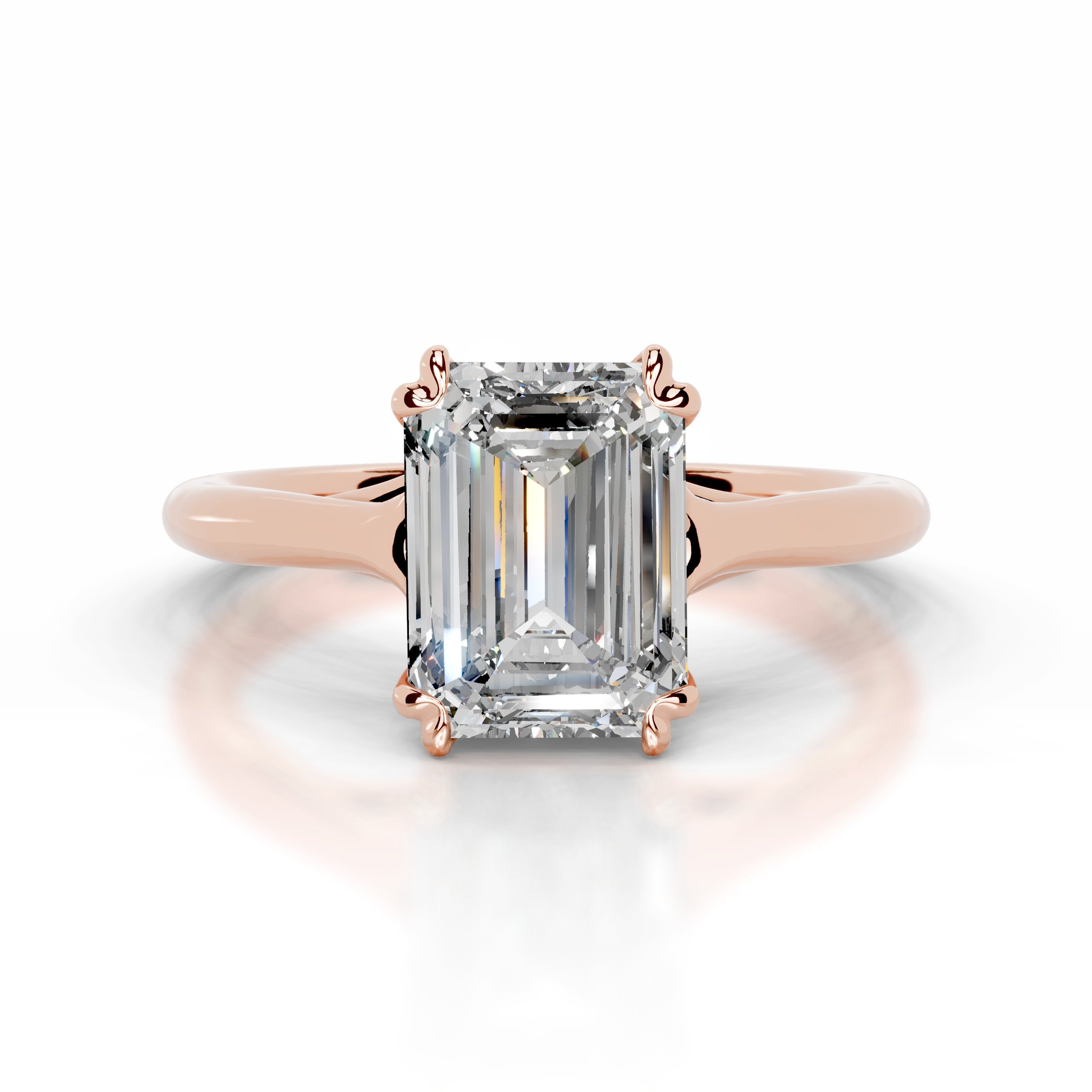 Moriah Diamond Engagement Ring - 14K Rose Gold、mySite、hinf8tx79
