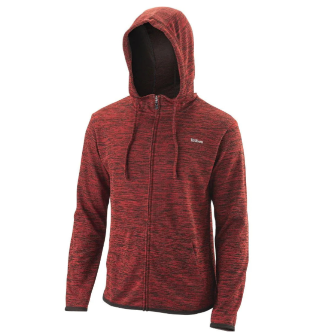 Wilson Men's Training Hooded Jacket II (Red/Black)