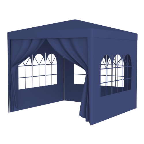 10'x10' Party Tent Outdoor Heavy Duty Gazebo Wedding Canopy + 4 Removable Walls、、eastwooduniform
