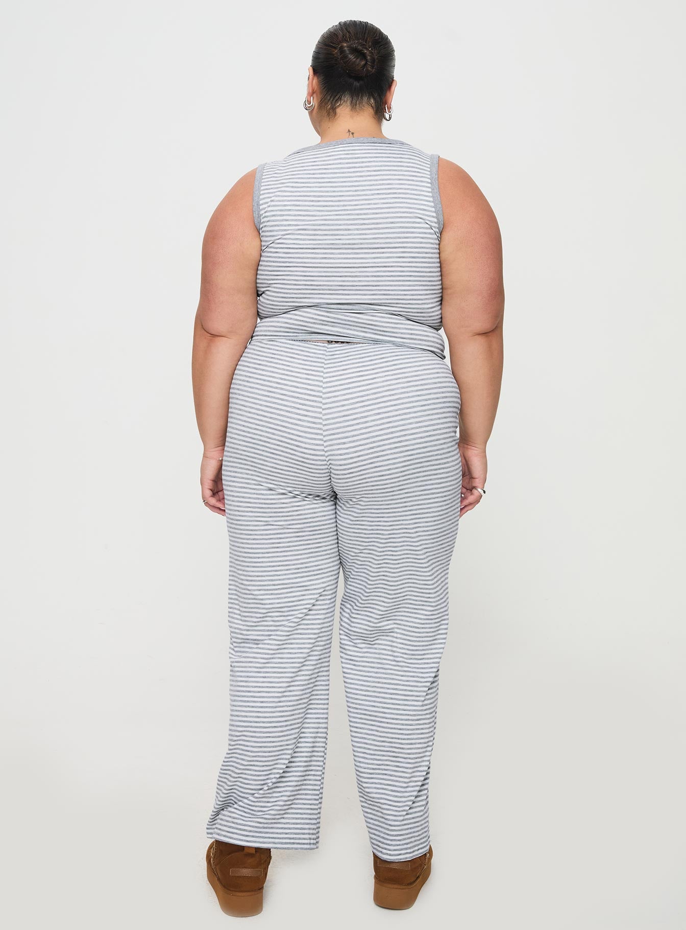 Waffles Stripe Sleep Set Multi Curve、mySite、solidvoid