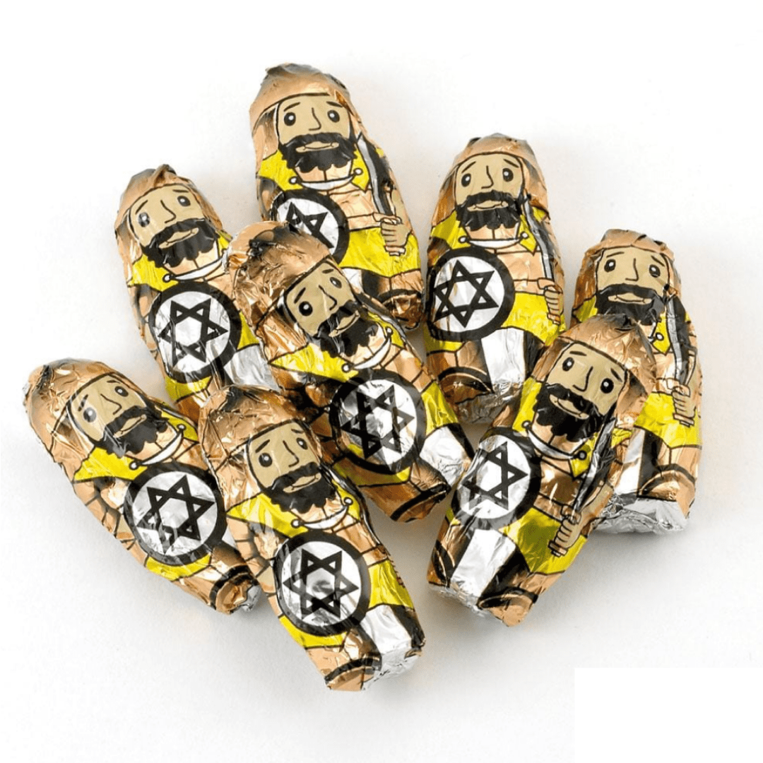 Milk Chocolate Chanukah Maccabees - Bag of 20、mySite、topwebapps