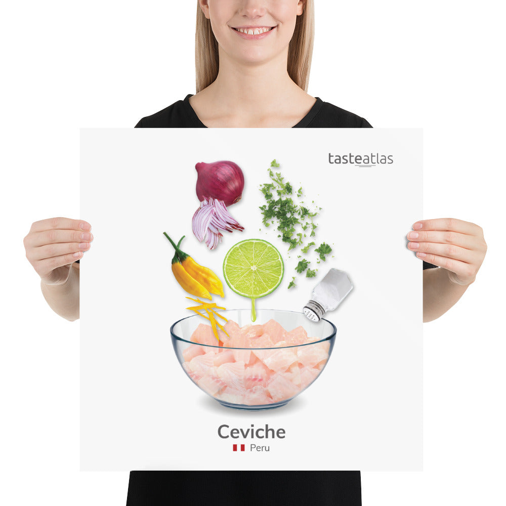 Ceviche Poster (in)、mySite、camillekostekn