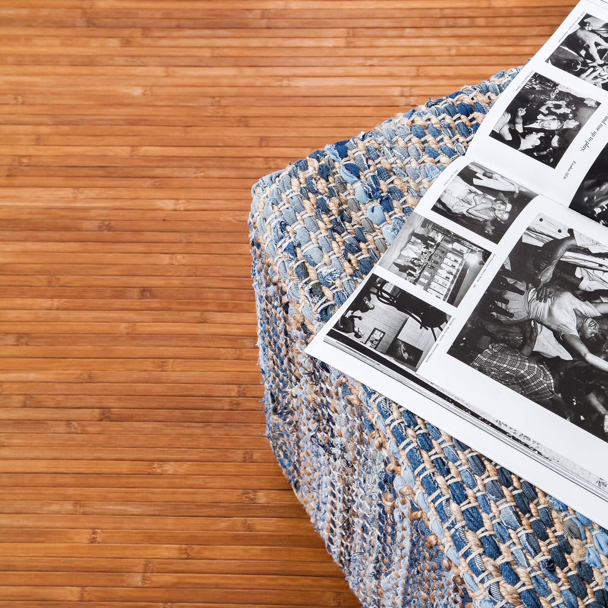 Contemporary Chocolate Bamboo Rug、mySite、neckold