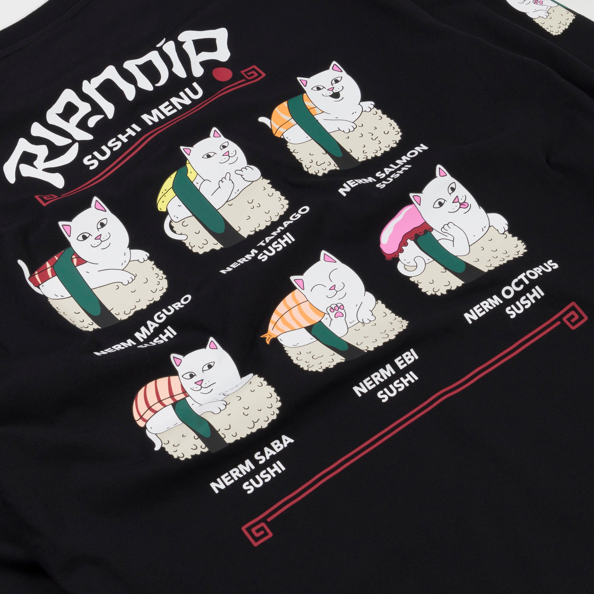  Sushi Nerm Long Sleeve (Black )、mySite、merchandisen