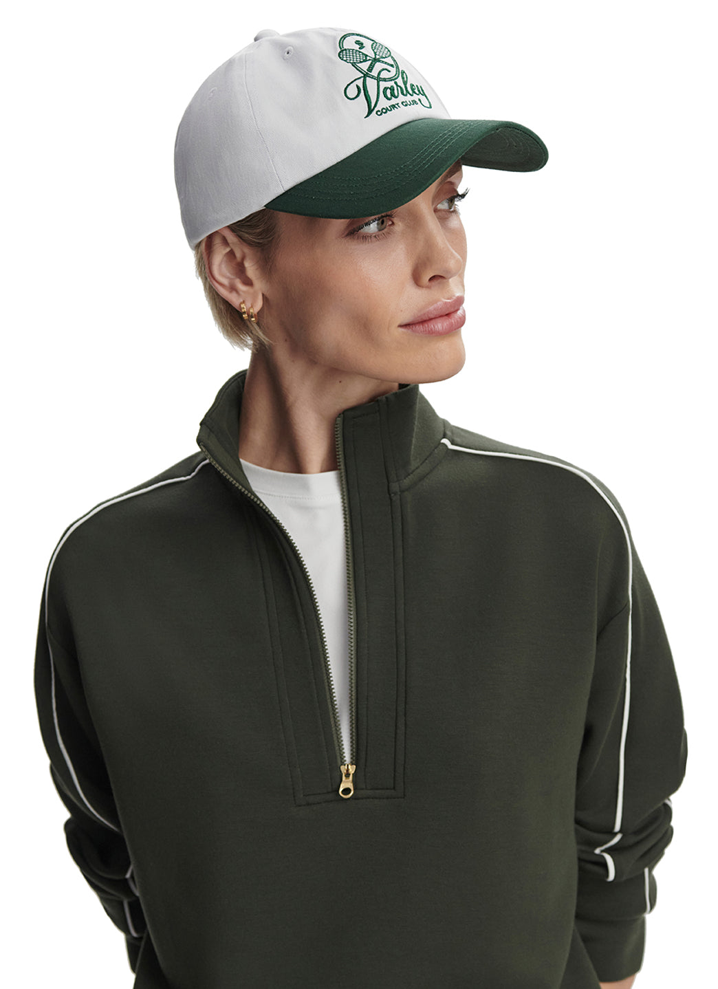 Varley Kirsi Half Zip Midlayer Sweater、mySite、lovesweatpilates