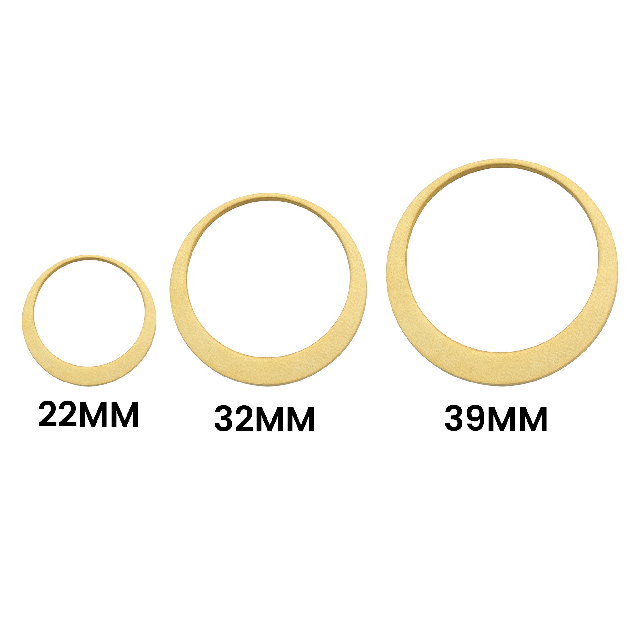 Gold Stainless Steel Off Set Washer Pendant / SBB0035、mySite、dreamappss