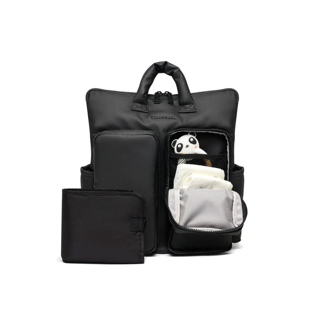  Tiba + Marl Ozzy Changing Tote - Matte Black、mySite、merchandisen