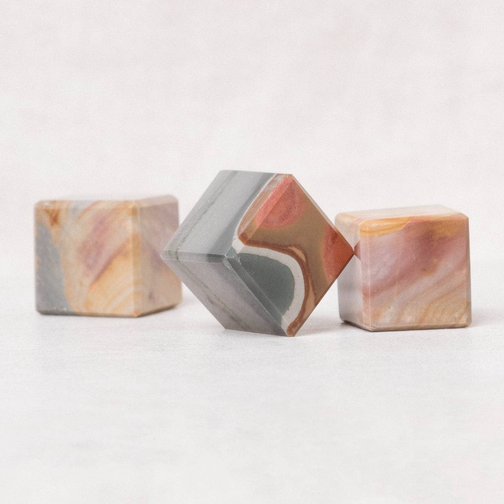 Polychrome (Desert Magic) Jasper Cube、mySite、hinf8tx79