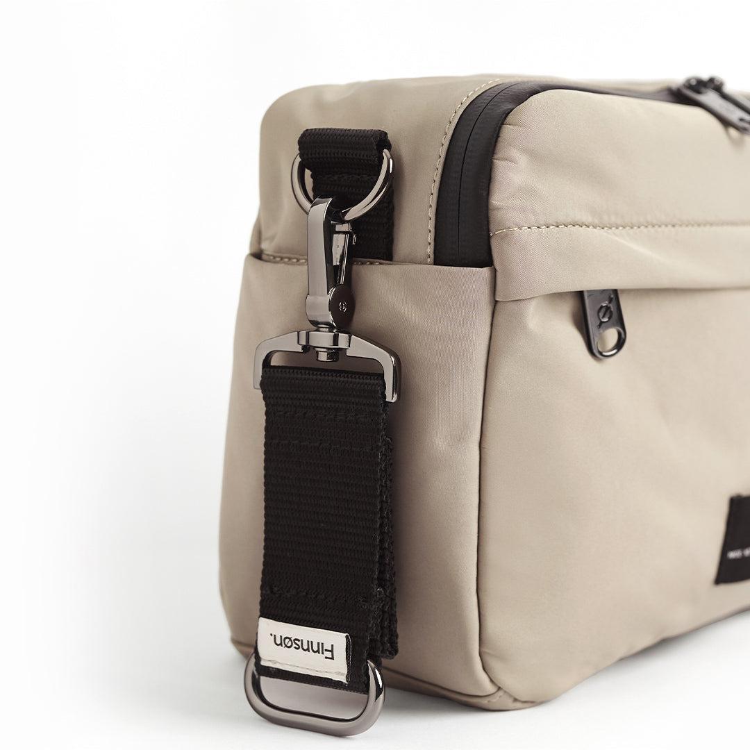  Finnson Frida Eco Stroller Organiser with Stroller Clips - Taupe、mySite、merchandisen