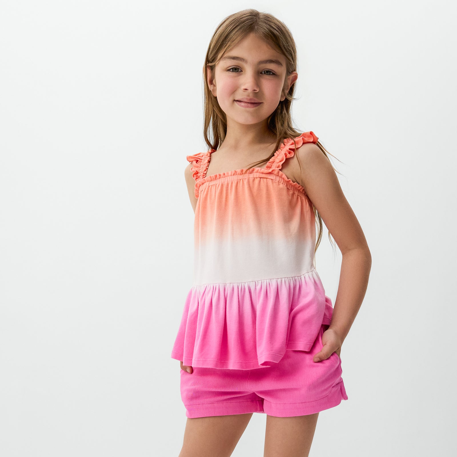 Pop Pink Denim Shorts、mySite、g9winljtr