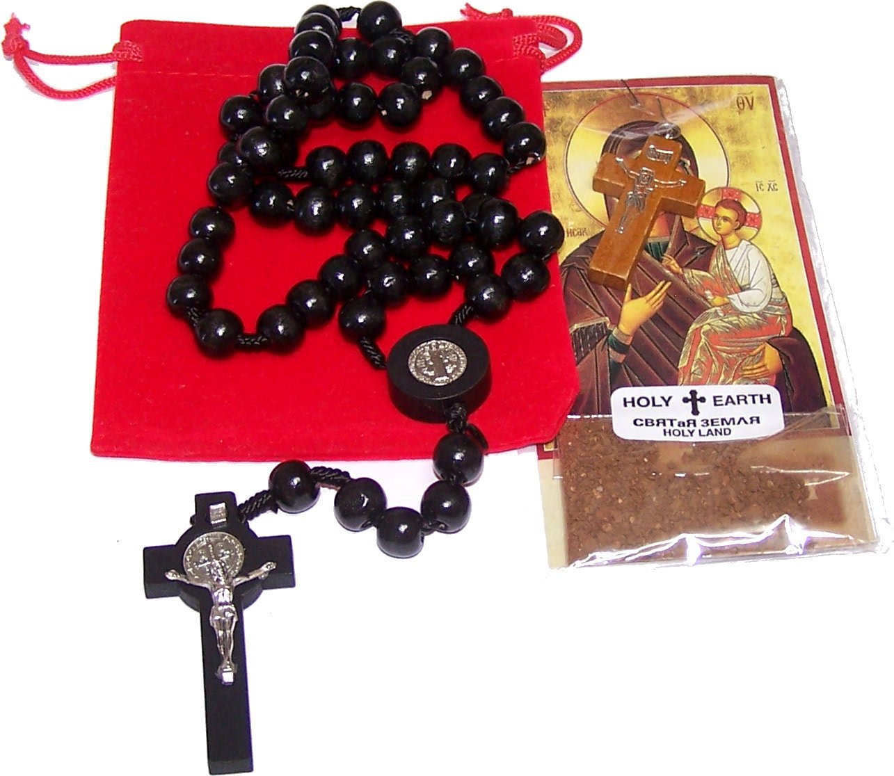 Rosary/Necklace with Velvet Bag、mySite、topwebapps