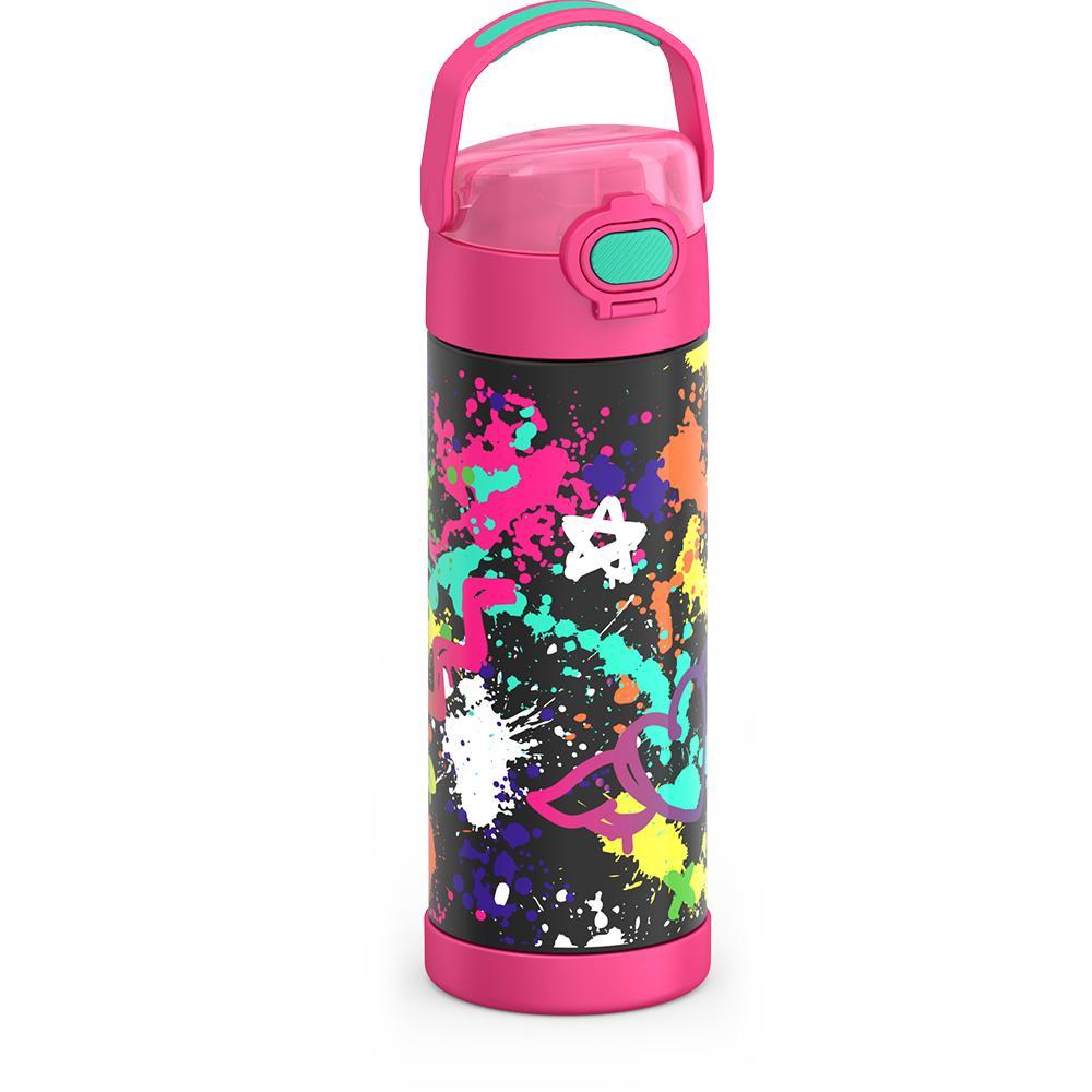 16oz FUNTAINER® WATER BOTTLE WITH LOCKING LID、mySite、noshort