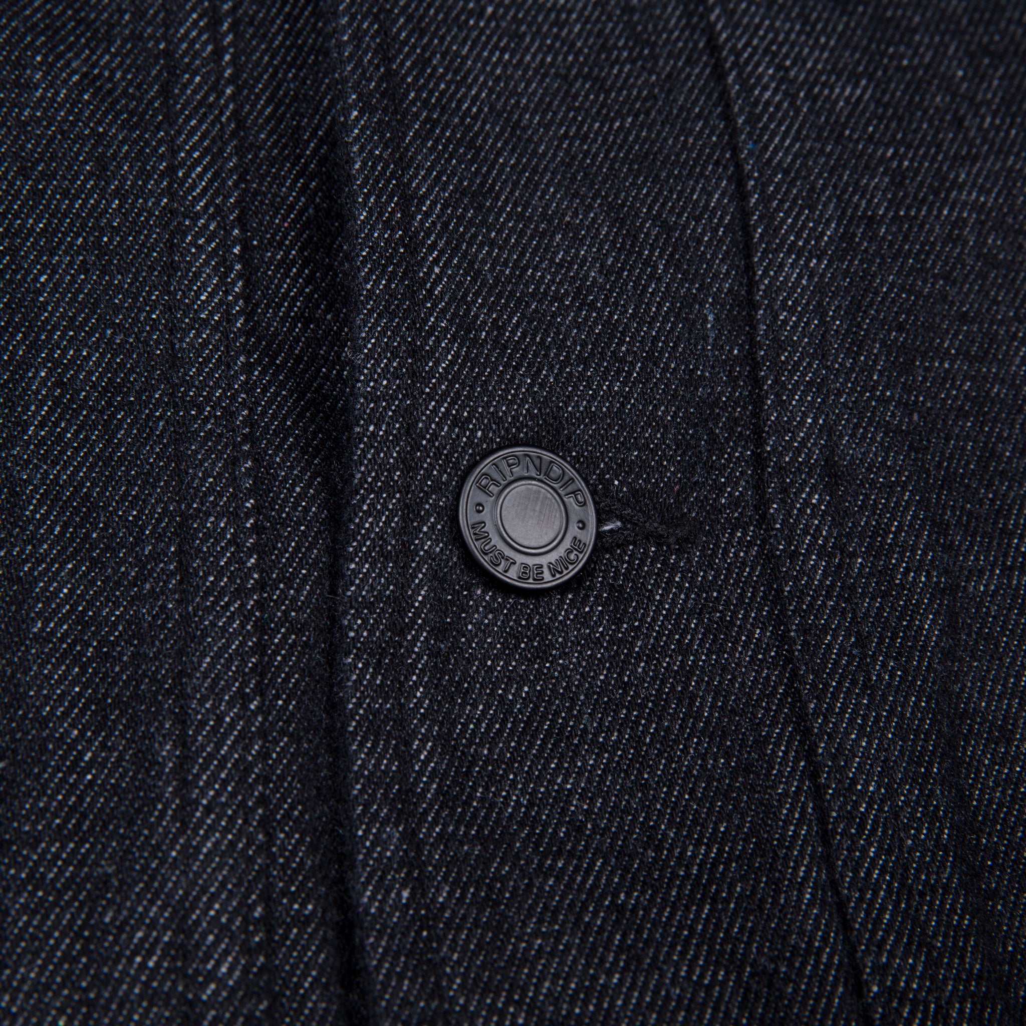  Eat Me Denim Jacket (Black)、mySite、merchandisen