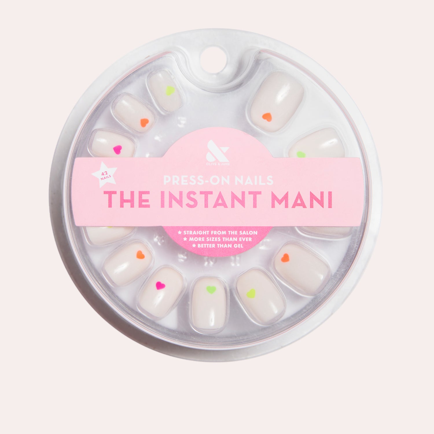 Neon Hearts | Round | Extra Short、mySite、solidvoid