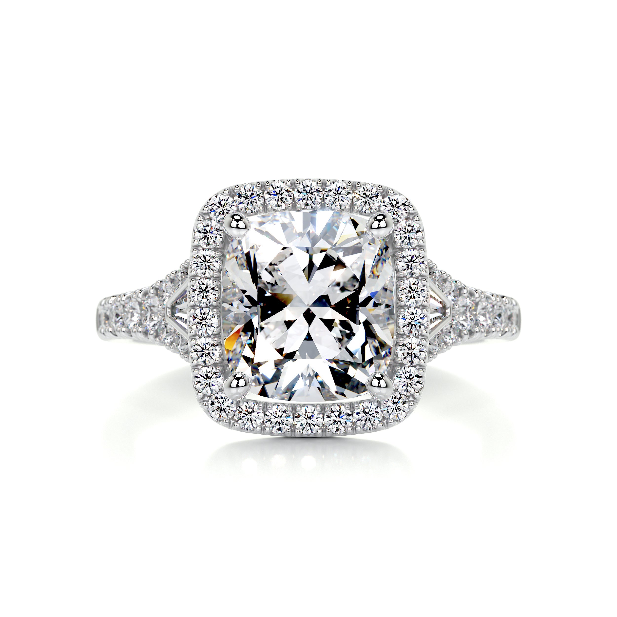 Lissete Diamond Engagement Ring -14K White Gold、mySite、hinf8tx79