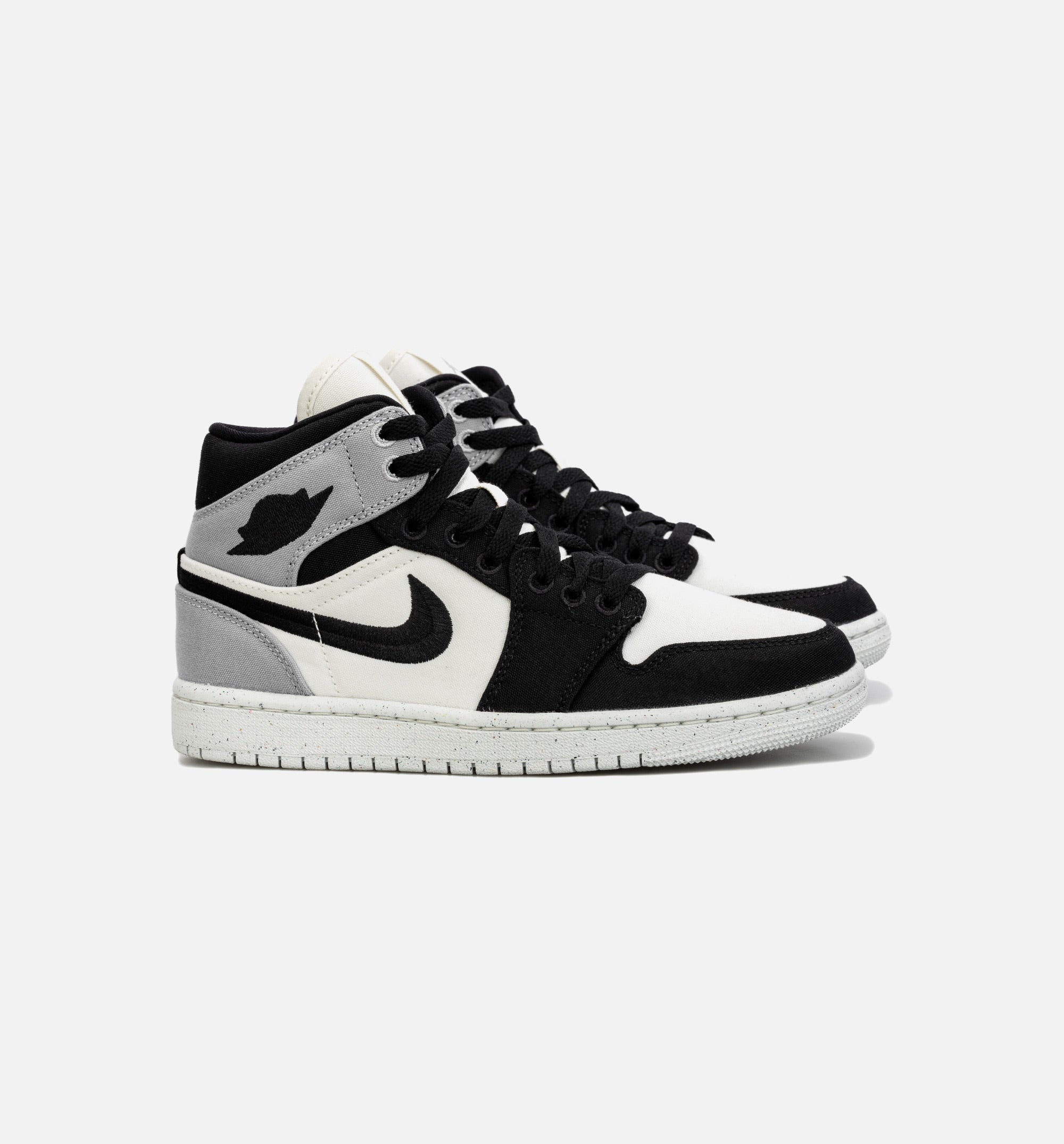 Air Jordan 1 Retro Mid SE Light Steel Grey Womens Lifestyle Shoe - Black/Grey、mySite、dreamappss