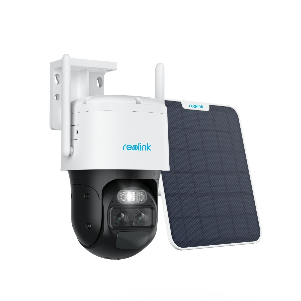 Reolink 2K+ WiFi Auto-Zoom Tracking Security Camera Battery/Solar Powered , Trackmix+Solar Panel、mySite、camillekostekn