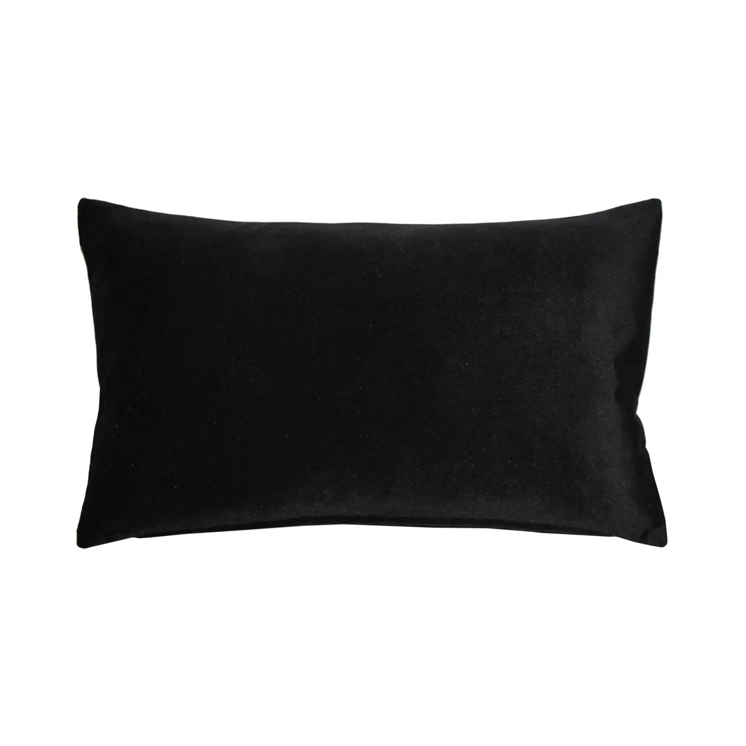  Cast Black Velvet Accent Pillow、mySite、elrpsem3k