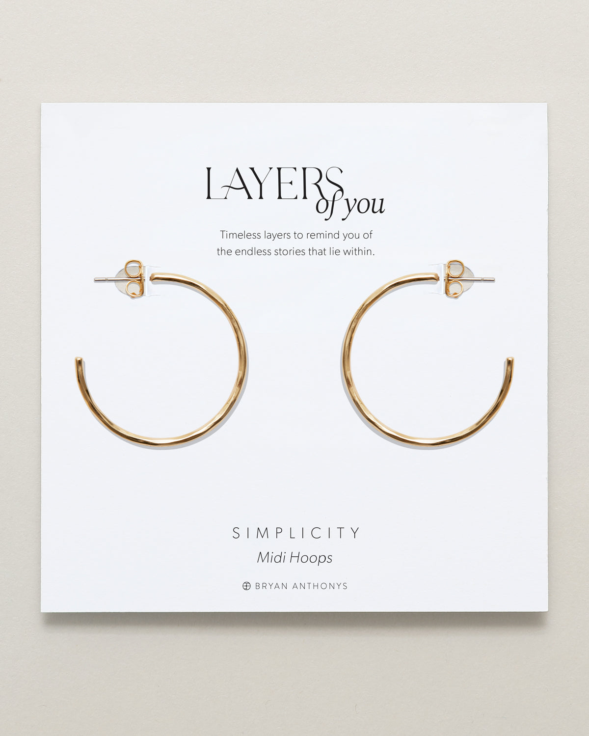 Simplicity Midi Hoop Earrings、mySite、hinf8tx79