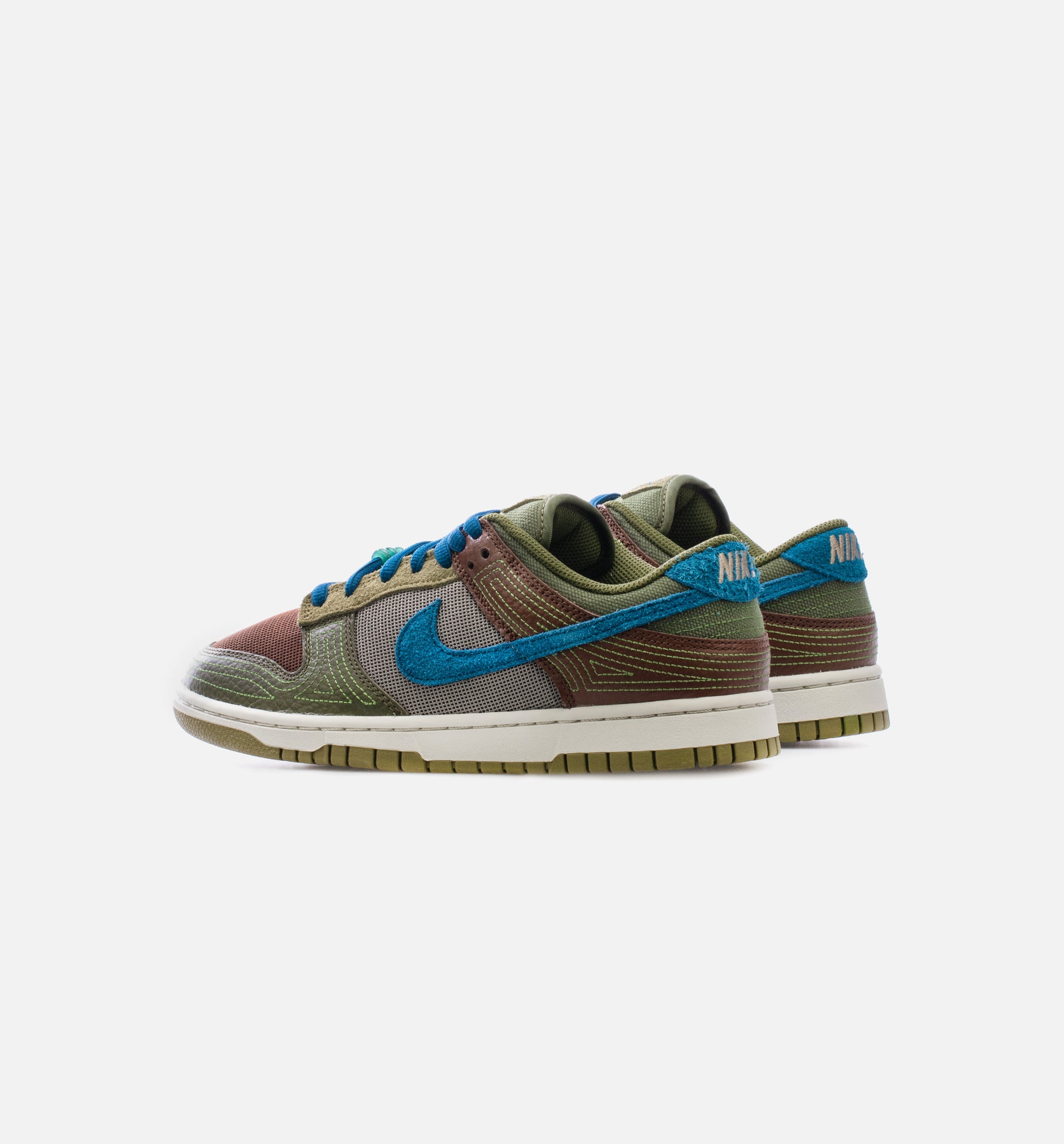 Dunk Low NH Cacao Wow Mens Lifestyle Shoe - Green/Brown/Blue、mySite、dreamappss