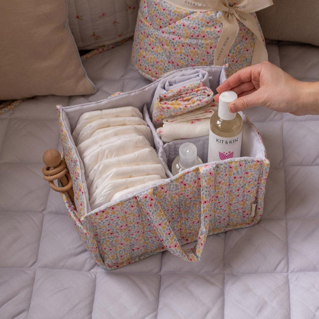  Avery Row Nappy Caddy - Wildflower Garden、mySite、merchandisen