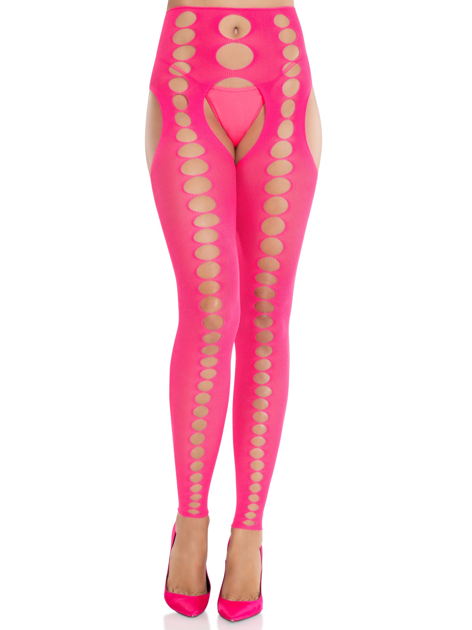 Bex Cut-Out Suspender Tights、mySite、bengalsvssteelers