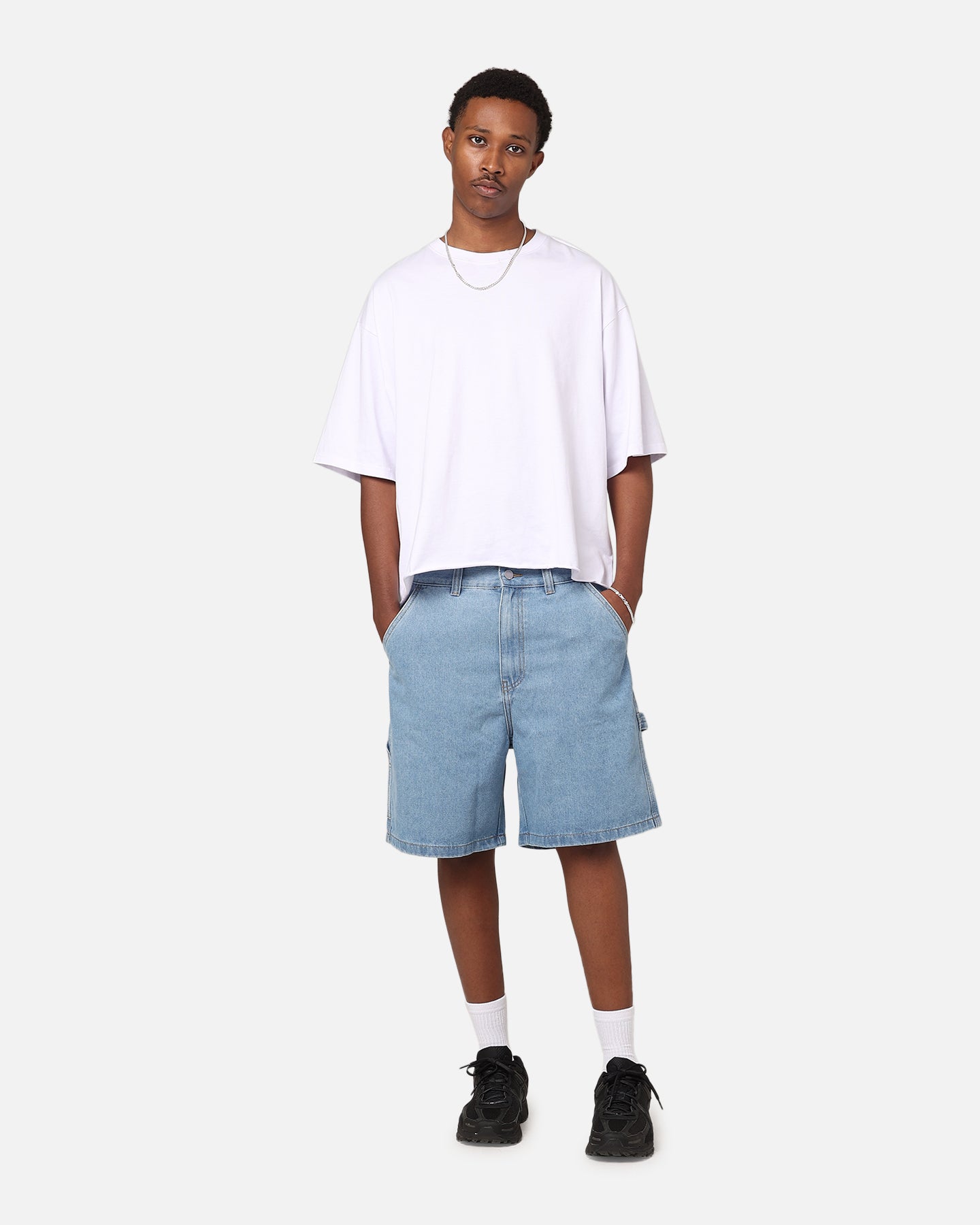 Stussy Carpenter Shorts Mid Blue、mySite、zt4zffjzw