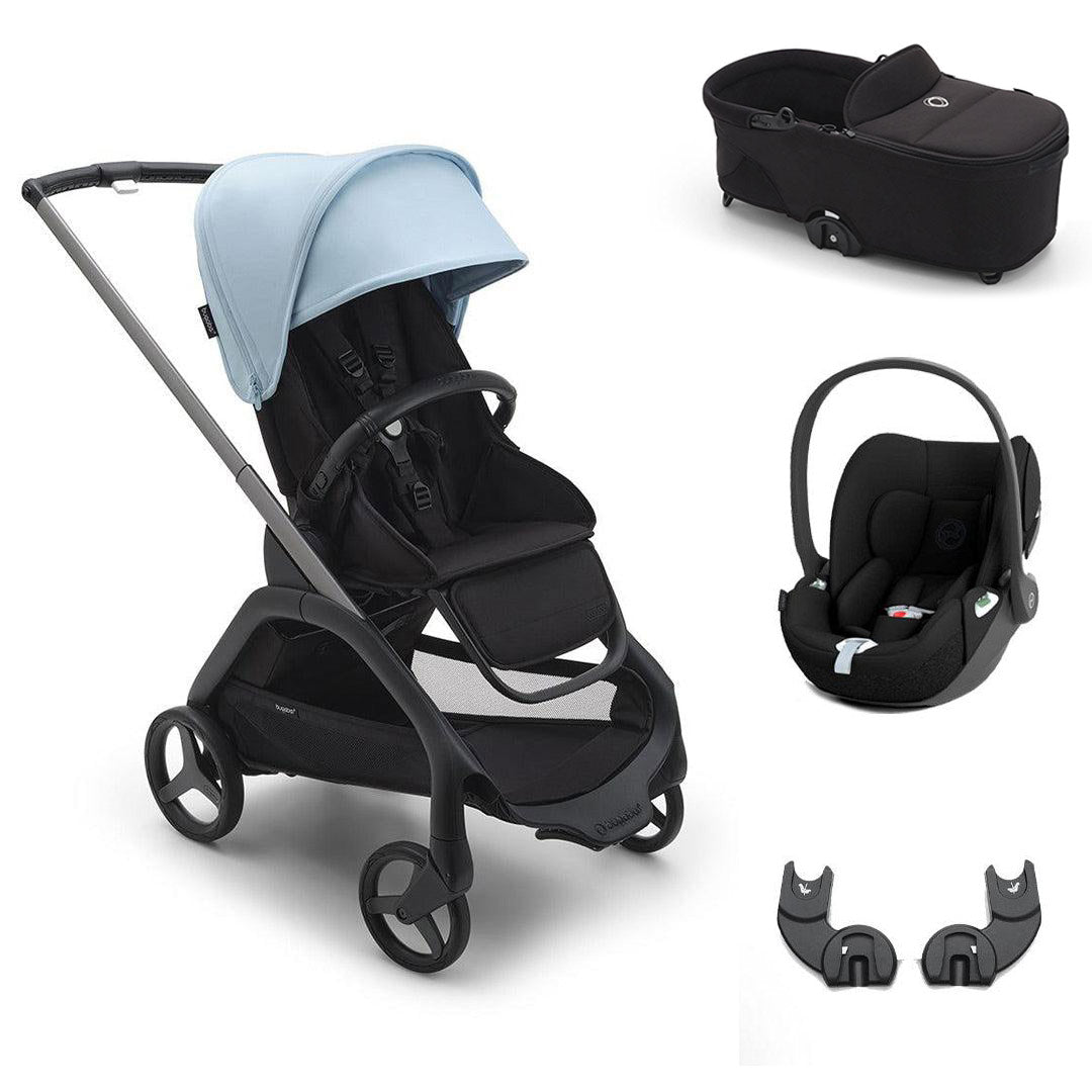  Bugaboo Dragonfly + Cloud T Travel System、mySite、merchandisen