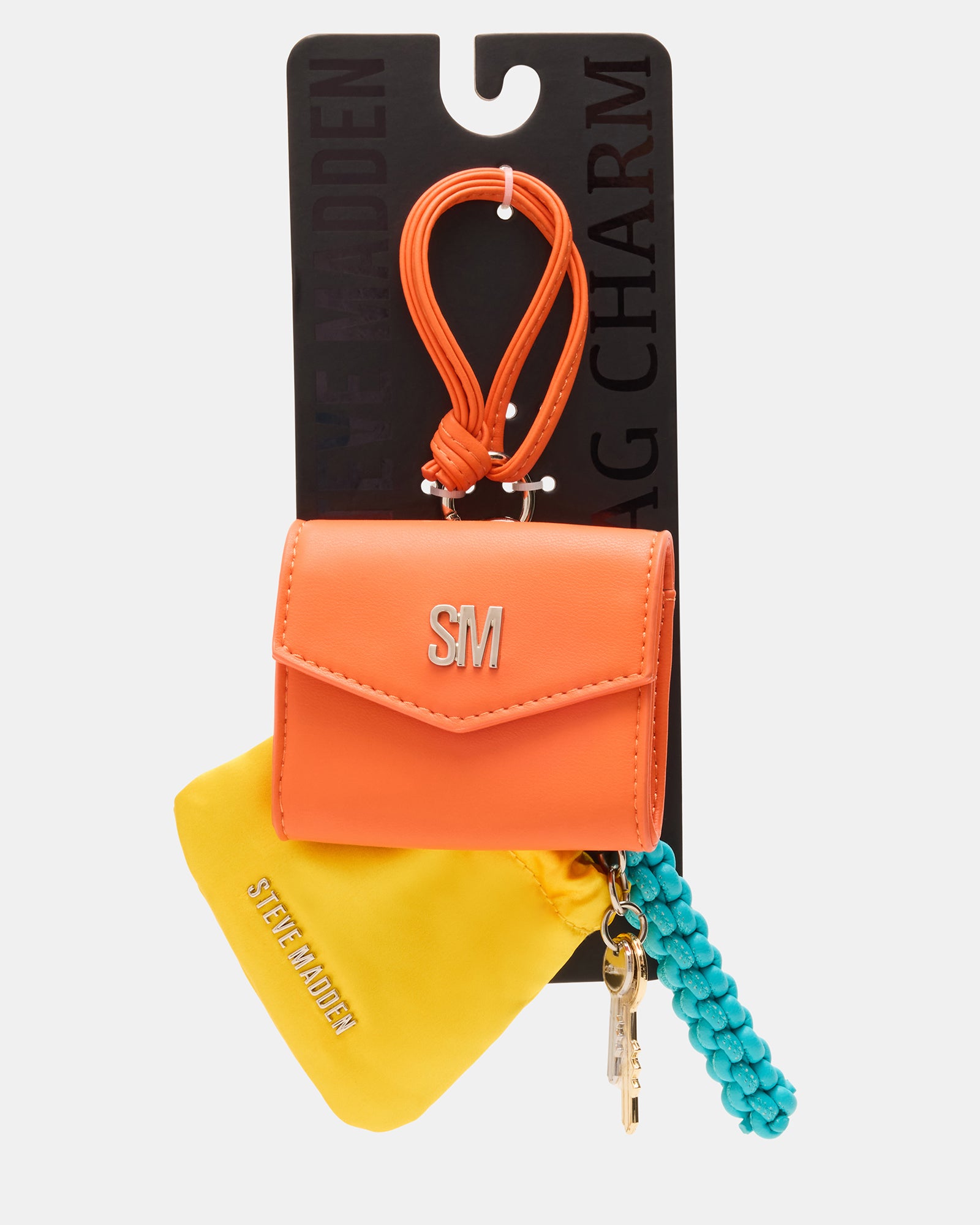 TRAVEL BAG CHARM ORANGE MULTI、mySite、gtrtttuynbv