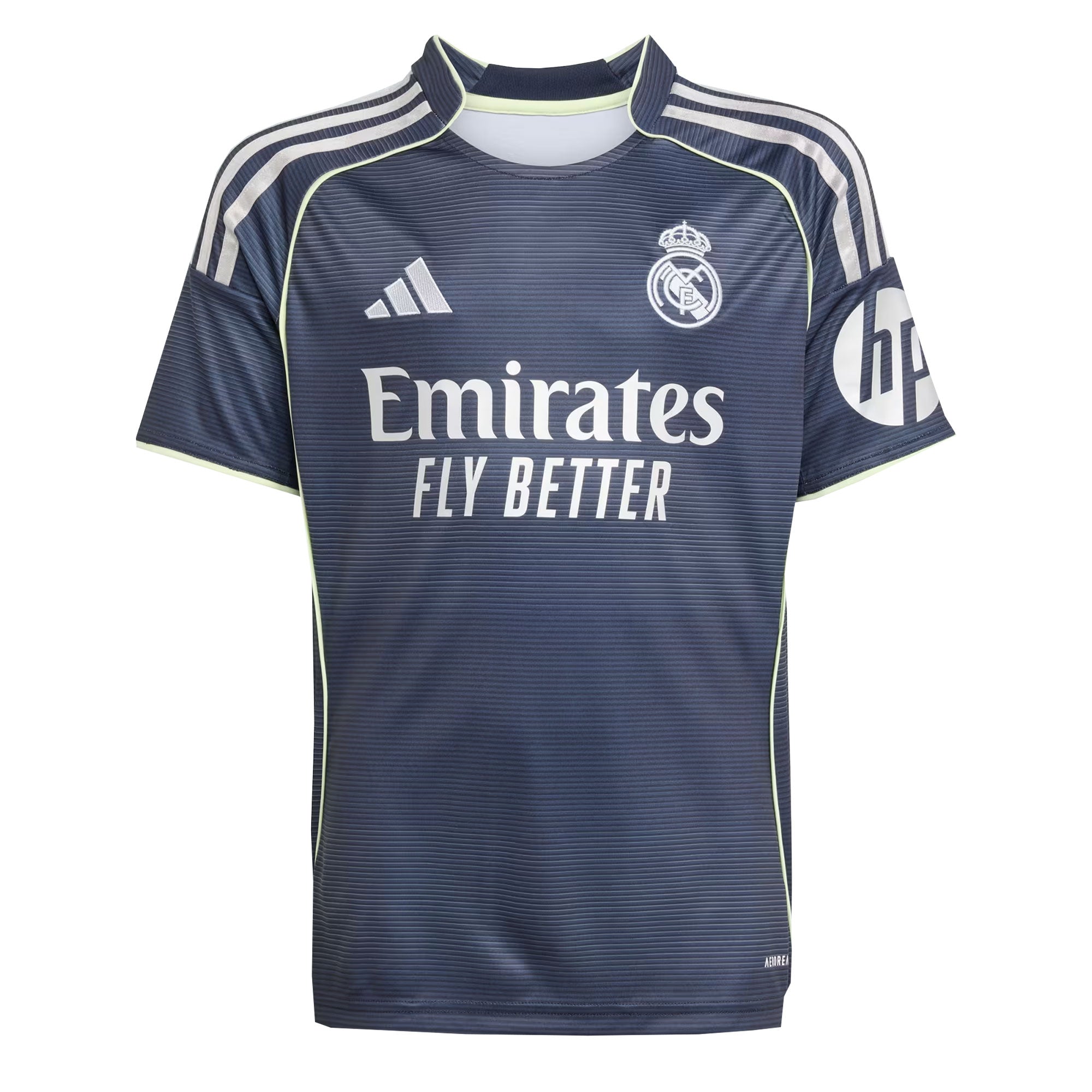adidas Kids Real Madrid 2025/26 Away Jersey Legend Ink/ White、mySite、noshort
