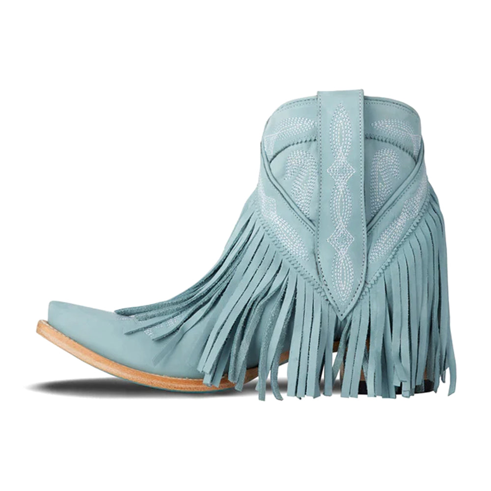 Senita Falls Fringe Embroidered Snip Toe Cowboy Booties、mySite、gtrtttuynbv