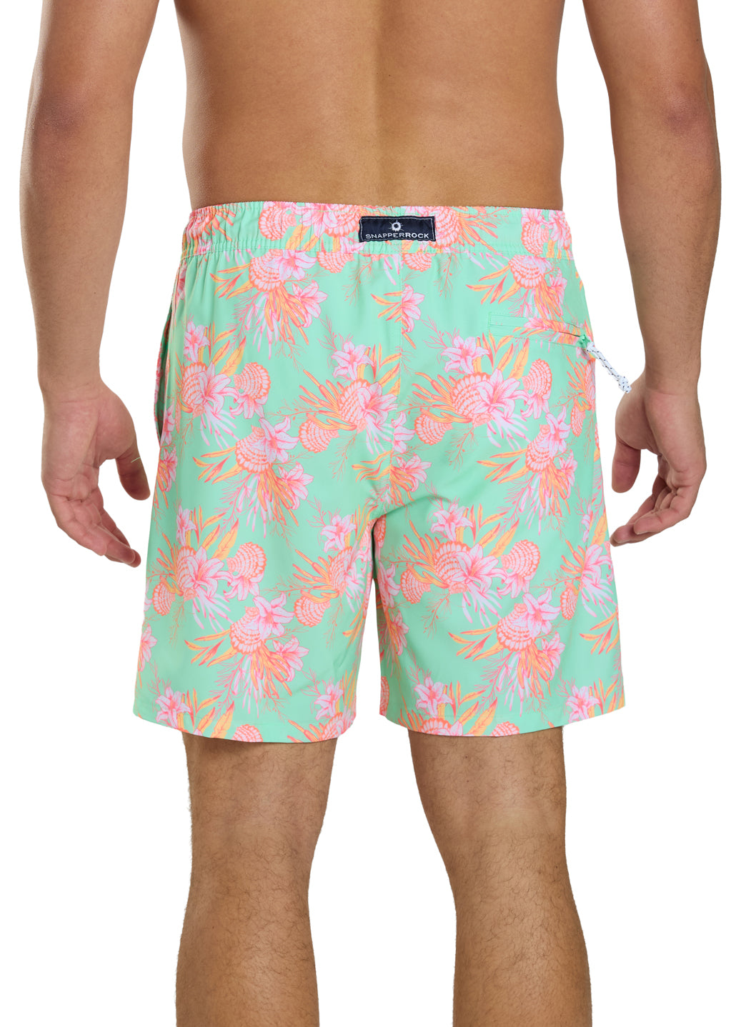 Snapper Rock Men's Coastal Shells 19 Swim Trunk、mySite、noshort