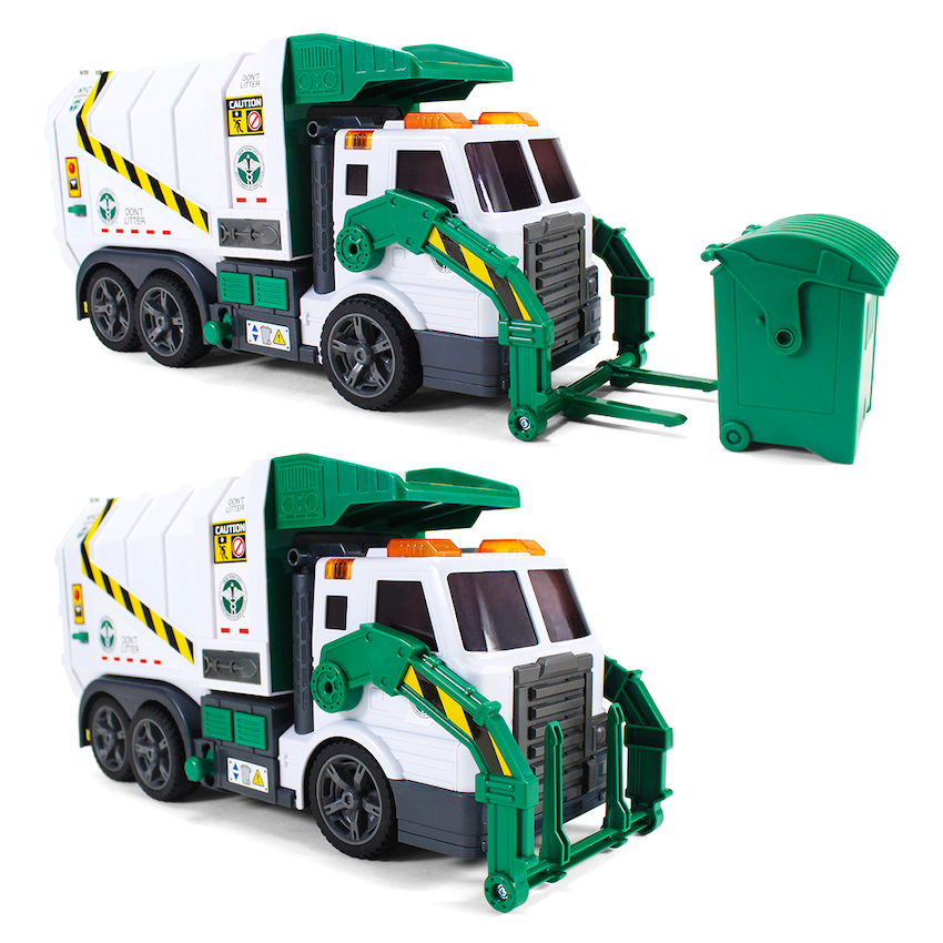 Official DSNY Front-Load Dumpster Garbage Truck (Battery Powered)、mySite、vikingsvslions