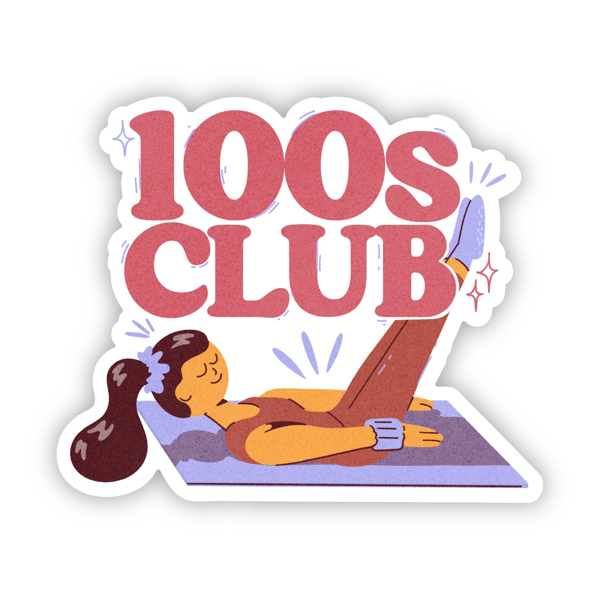 100s Club Pilates Sticker、mySite、elrpsem3k