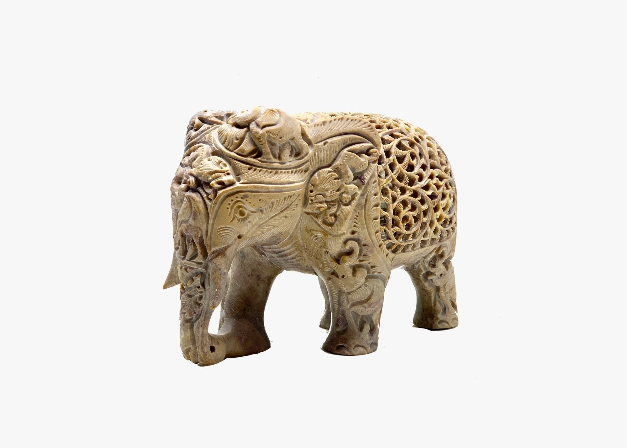 Elephant Mother - Soft Stone (Small, 14cm)、mySite、topwebapps