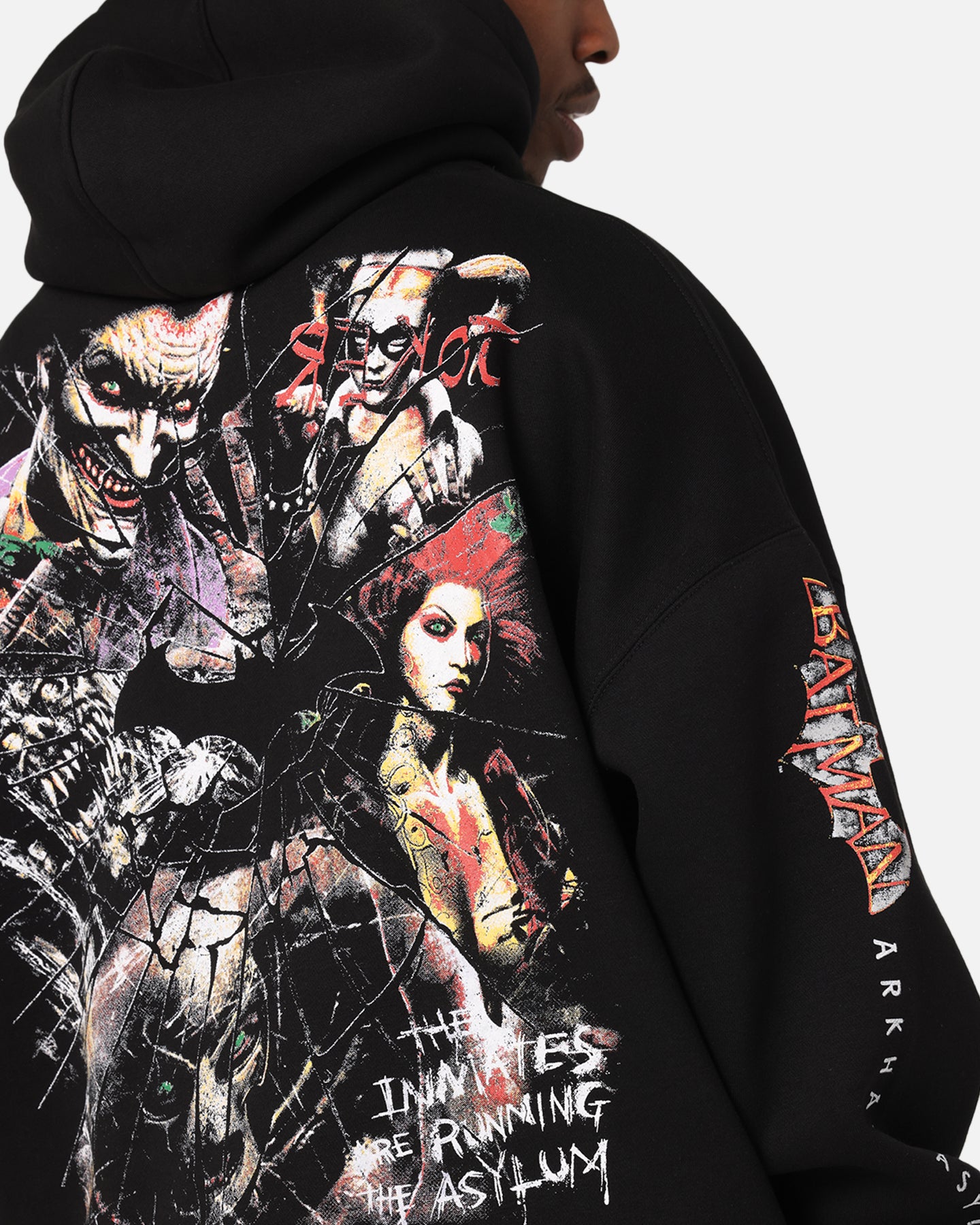 73 Studio X DC Batman Arkham Asylum Premium Hoodie Black、mySite、zt4zffjzw