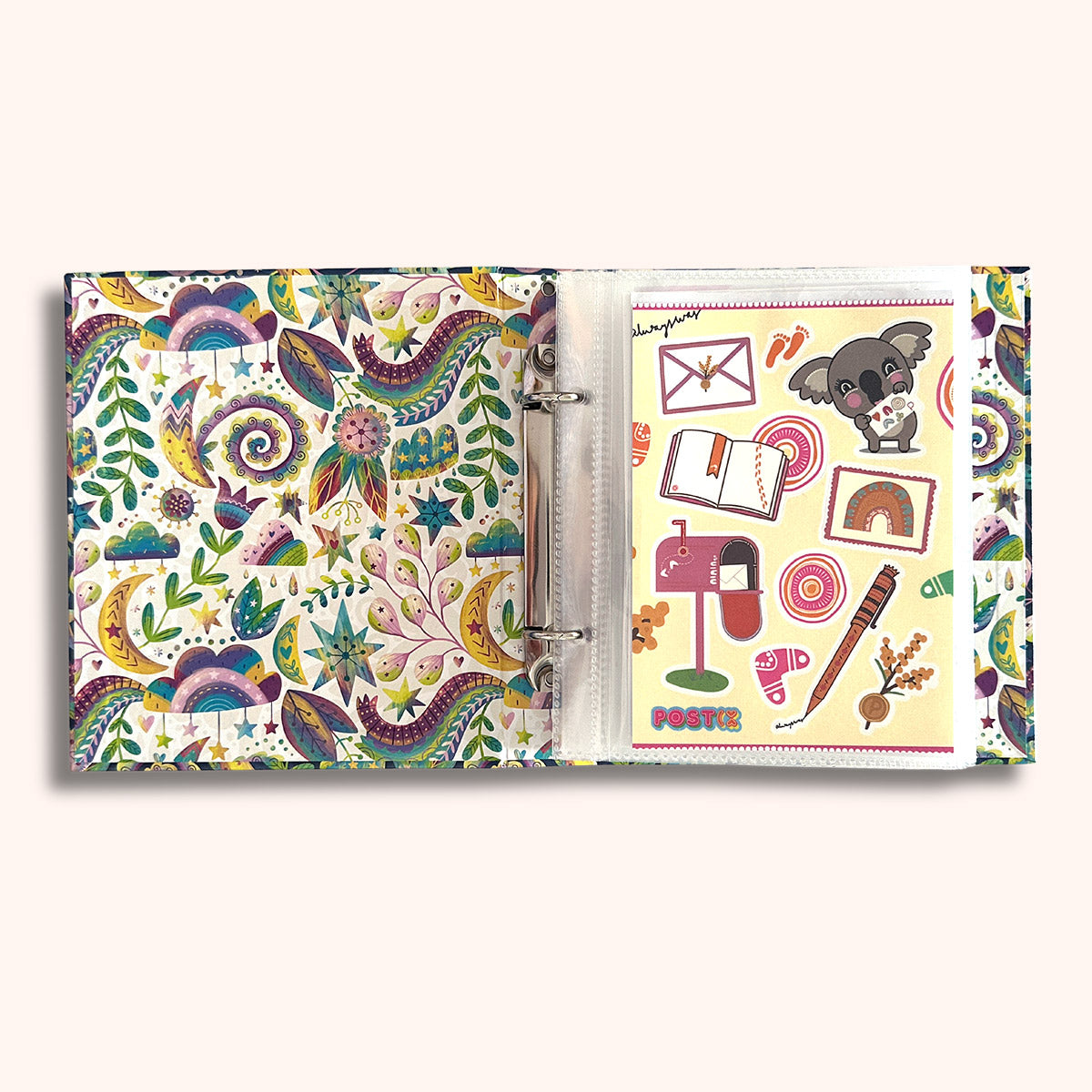  Postix Night Magic Sticker Organizing Folder、mySite、ghnorth