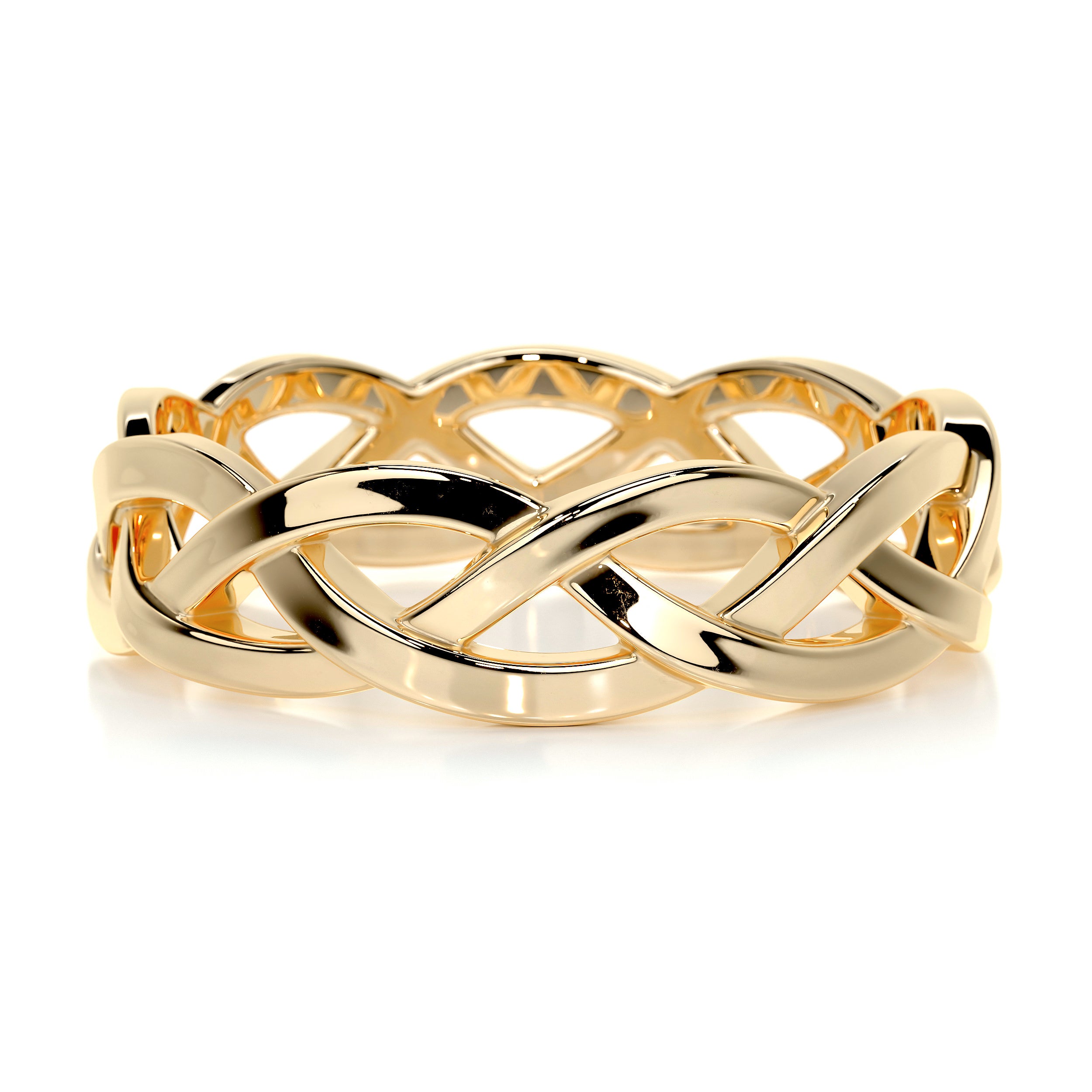 Gerard Men's Wedding Band -18K Yellow Gold、mySite、hinf8tx79