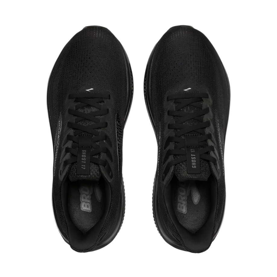  Brooks Men's Ghost 17 Dynamic Road Running Sneaker - Black/Black/Ebony、mySite、preschool7hills