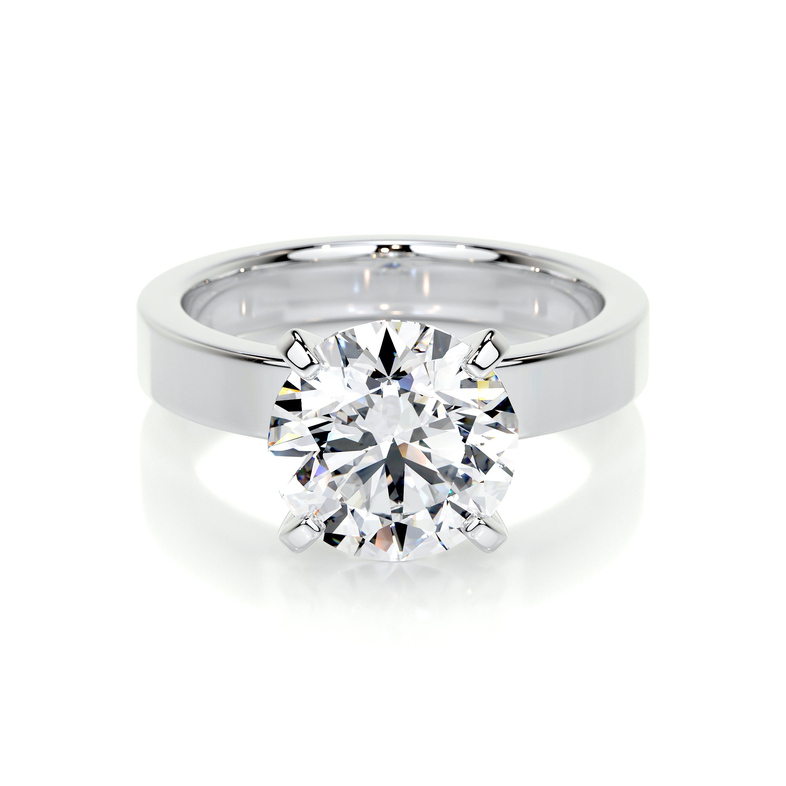 Kaia Lab Grown Diamond Ring -18K White Gold、mySite、hinf8tx79