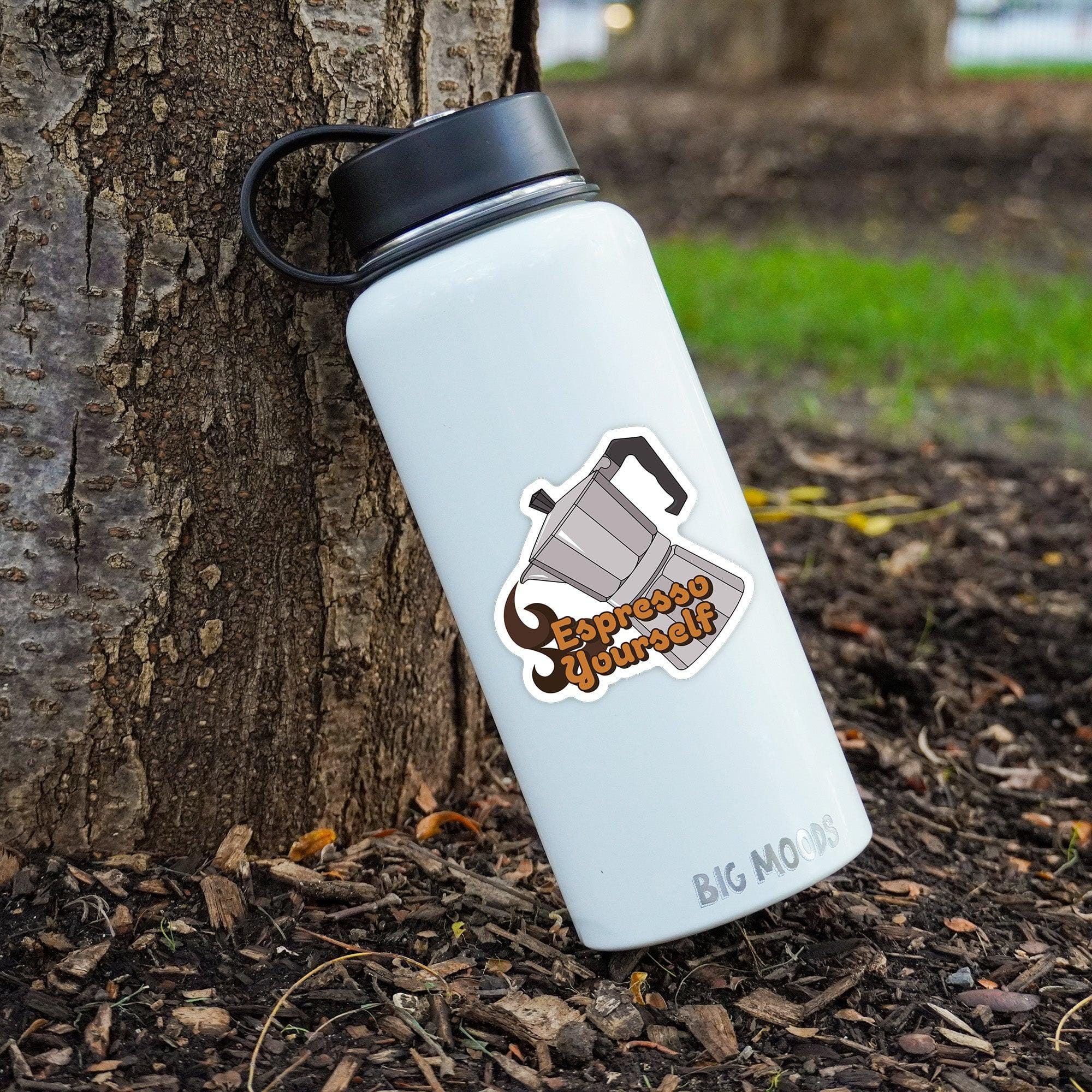  Espresso Yourself Coffee Sticker、mySite、ghnorth