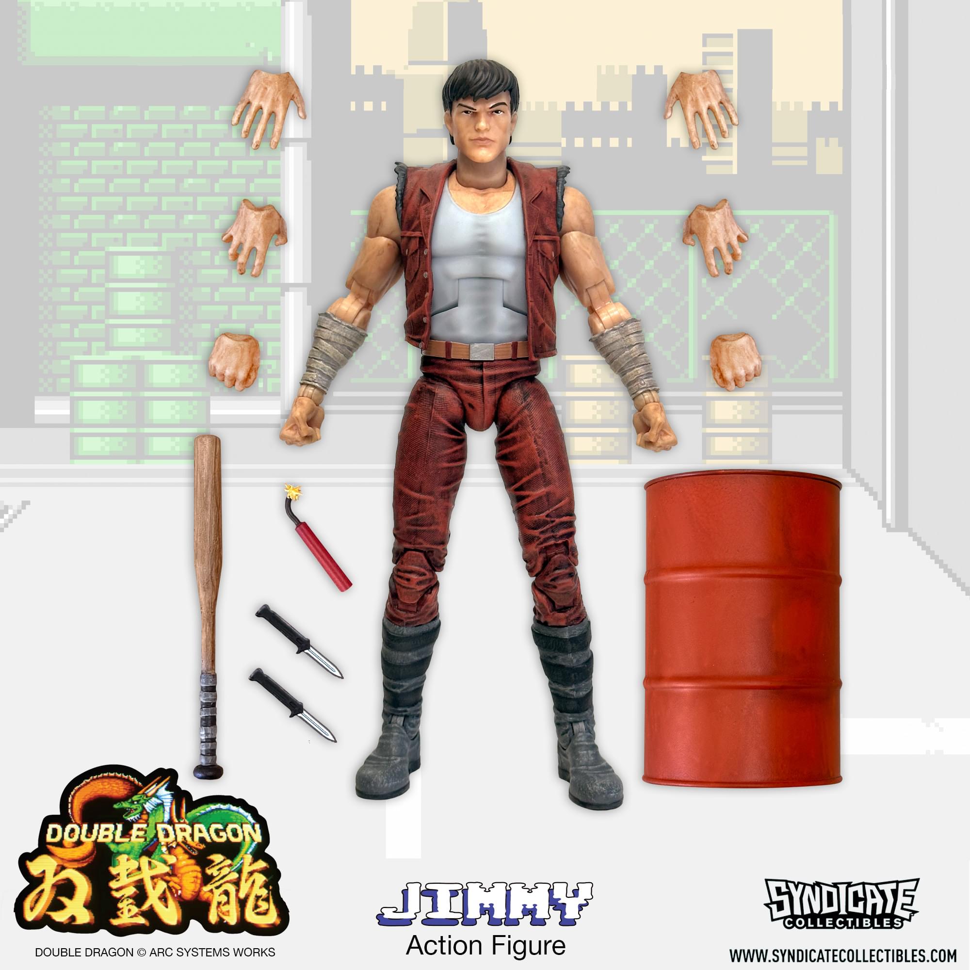 Syndicate Collectibles Double Dragon Jimmy Lee、mySite、hgirdovlk