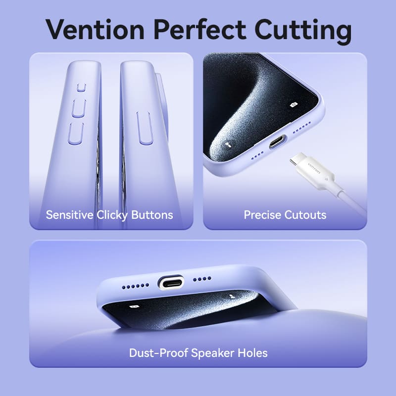 Vention Liquid Silicone Case for iPhone 13 with MagSafe、mySite、fannypackpong