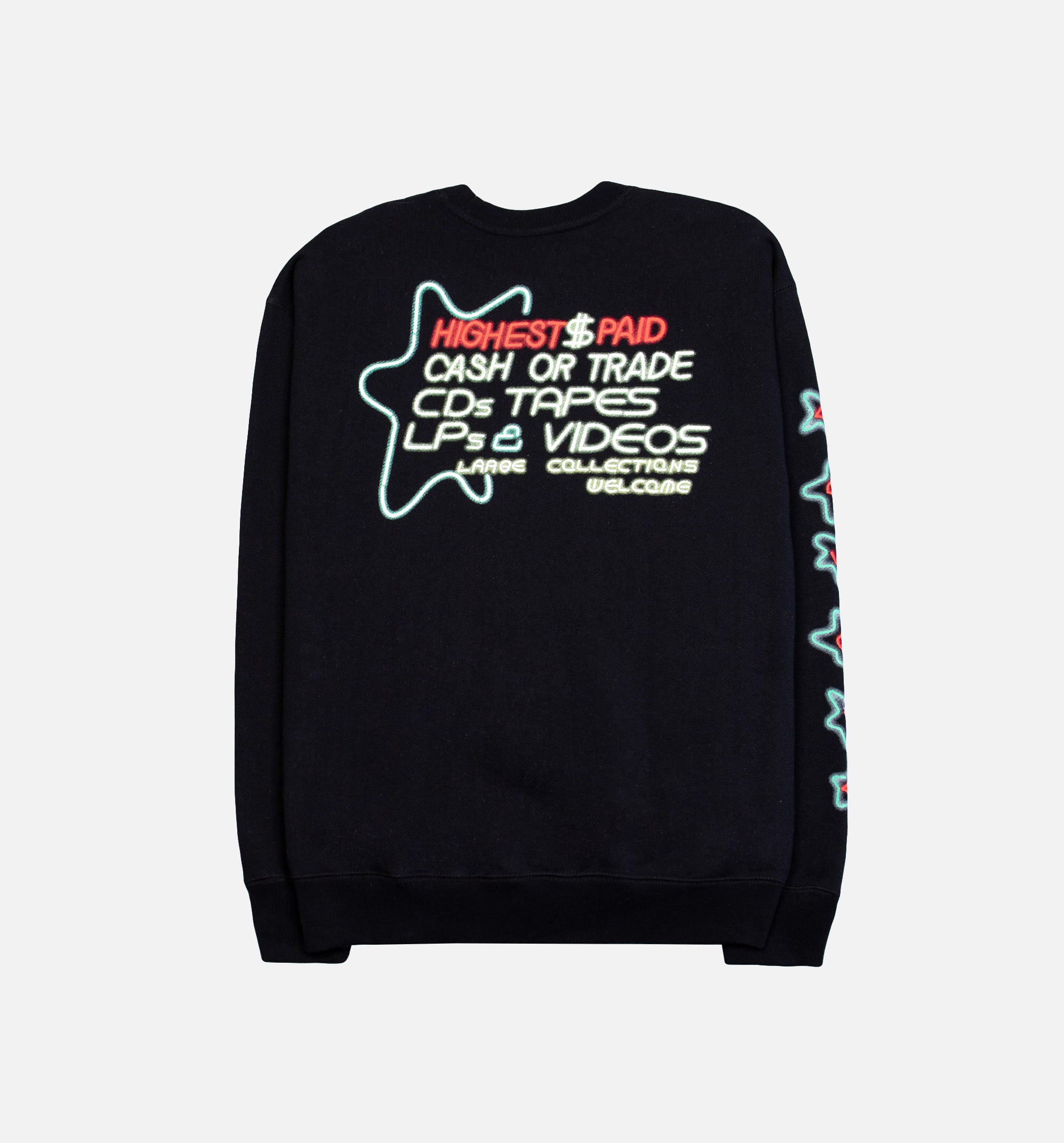 Nice Kicks X Amoeba Star Crewneck Mens Crew - Black、mySite、dreamappss