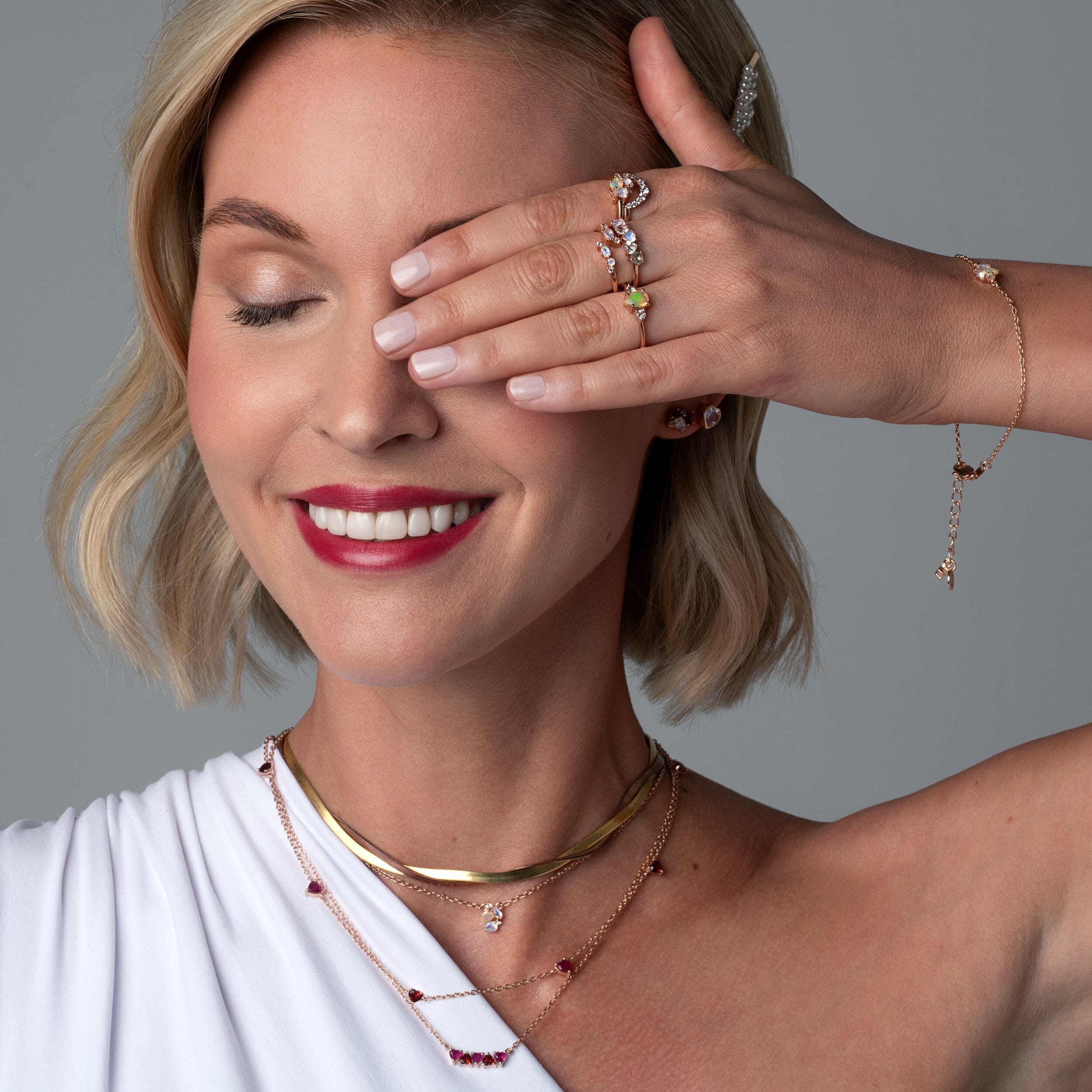 Opal Moonstone Ring - Orion、mySite、hinf8tx79