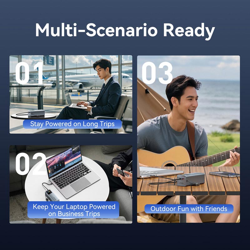 Vention 20000mAh Power Bank 100W、mySite、fannypackpong