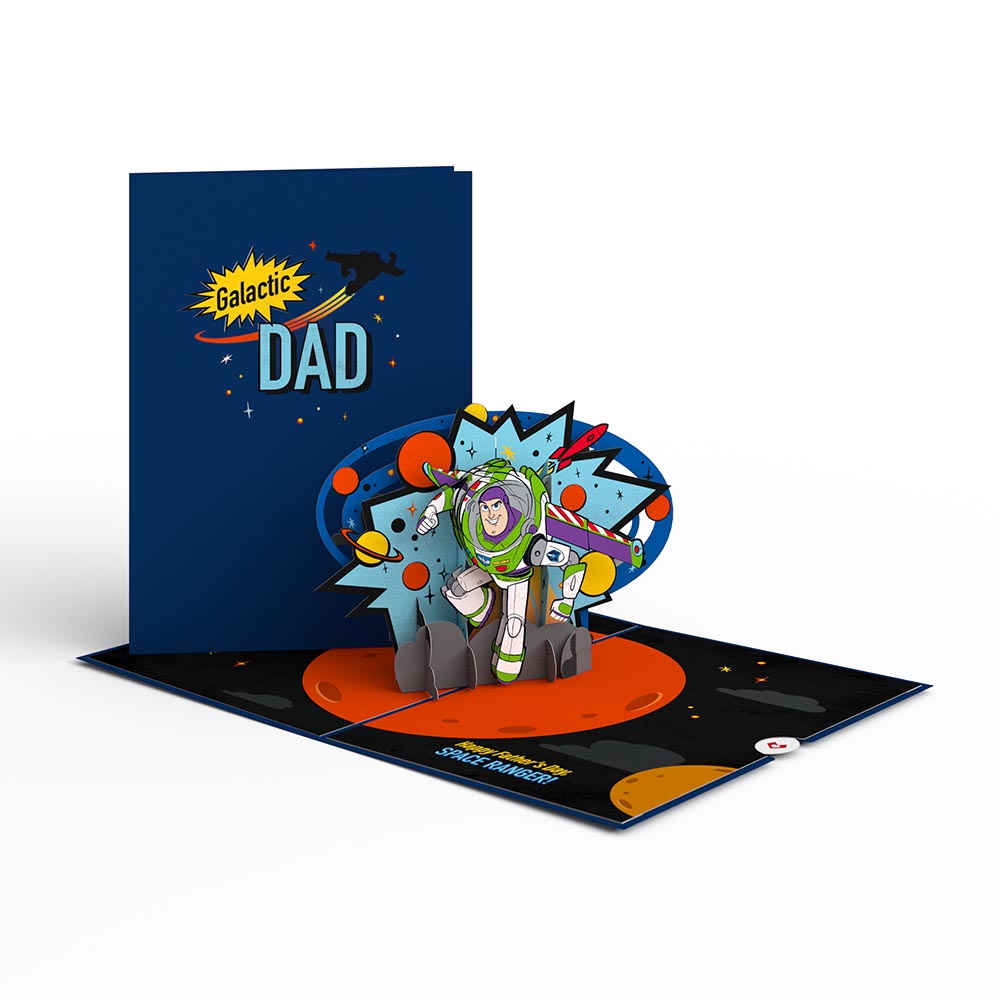Disney's Toy Story Buzz Lightyear Father's Day Pop-Up Card、mySite、solidvoid