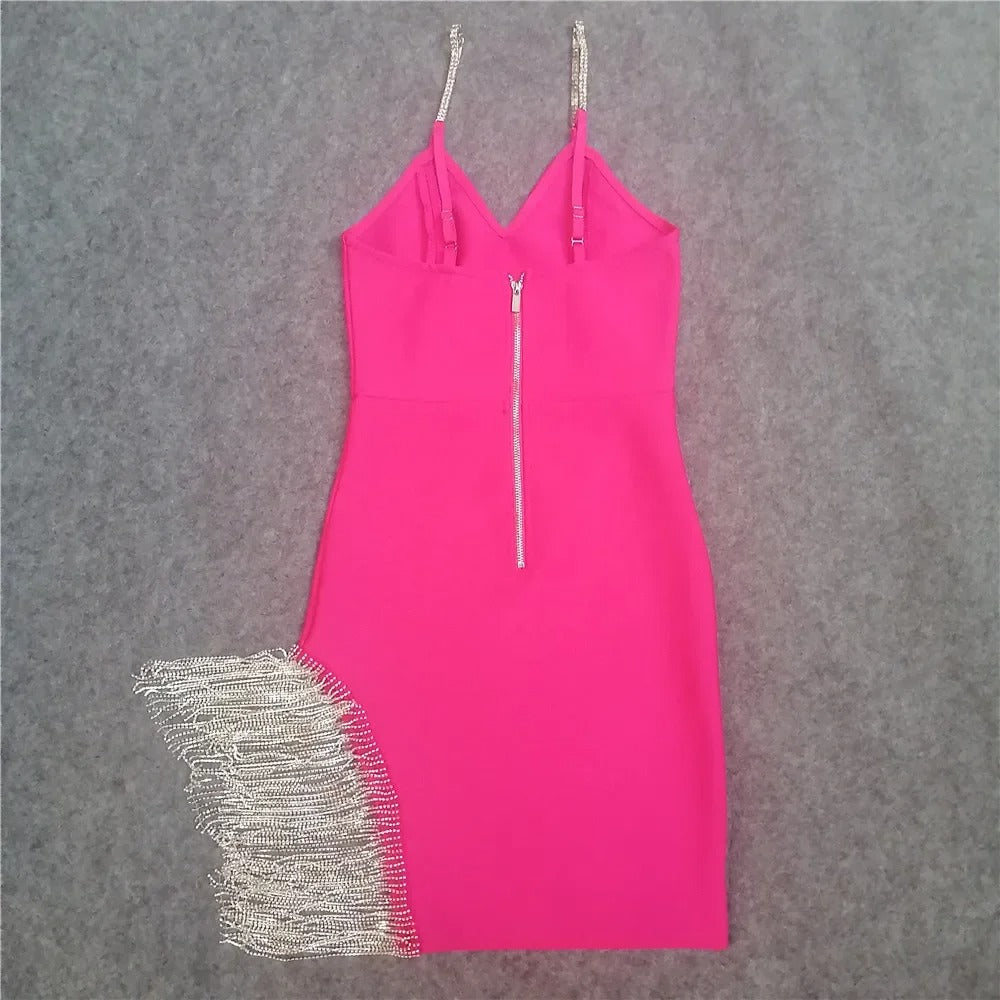  Salsa Hot Pink dress with Crystals、mySite、merchandisen