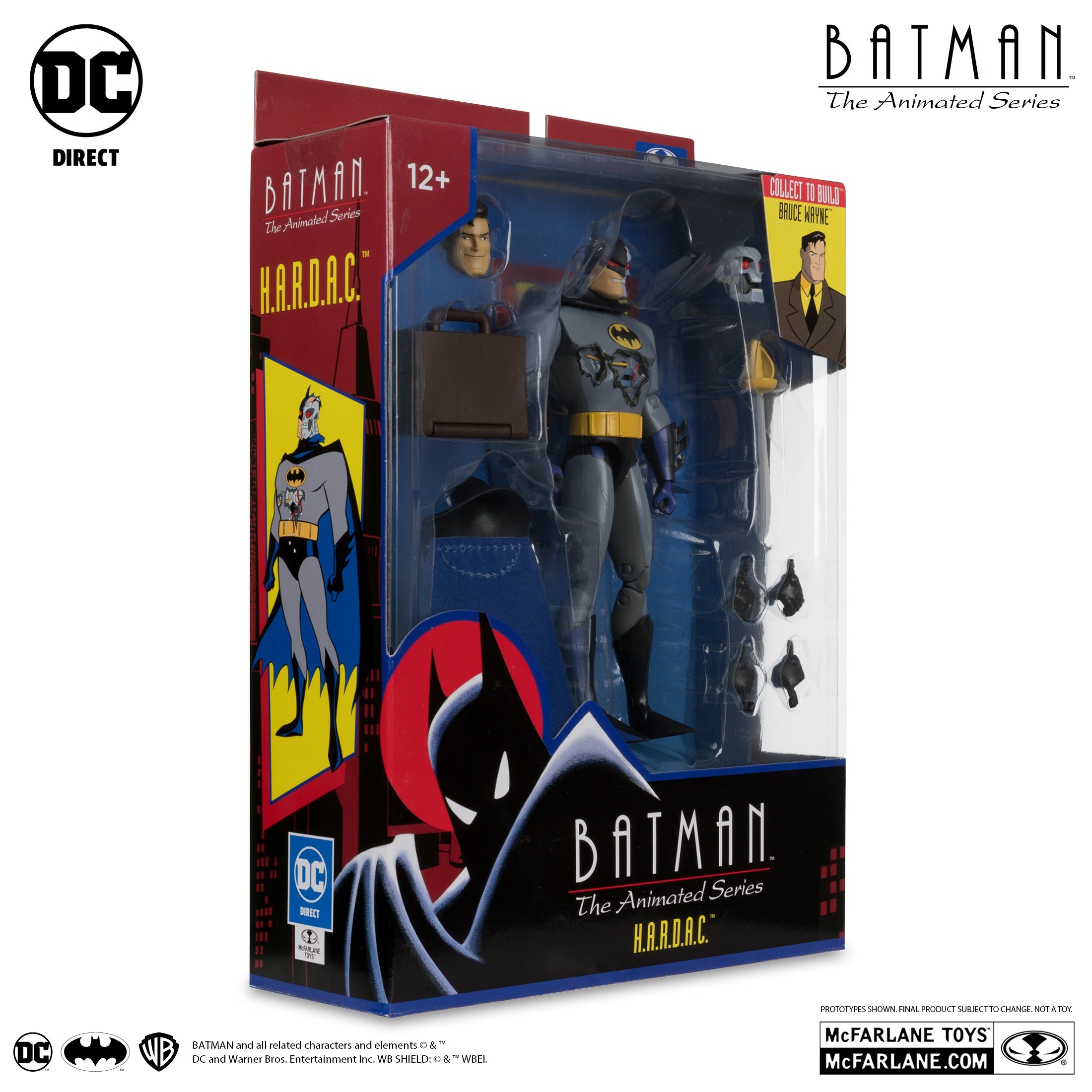 DC Direct Exclusive Batman The Animated Series COMPLETE SET OF 4 (Bruce Wayne BAF)、mySite、hgirdovlk